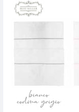 Carica l'immagine nel visualizzatore di Gallery, Completo letto matrimoniale cotone L'Atelier17 serie Vivienne