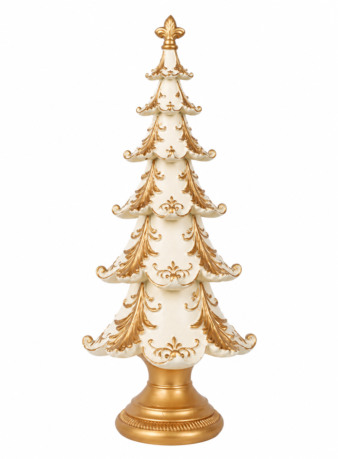 Albero in resina bianco e oro L'Arte di Nacchi