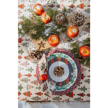 Carica l'immagine nel visualizzatore di Gallery, Piattino Blanc Mariclo' Bordo Tartan Oh Holy Night Collection