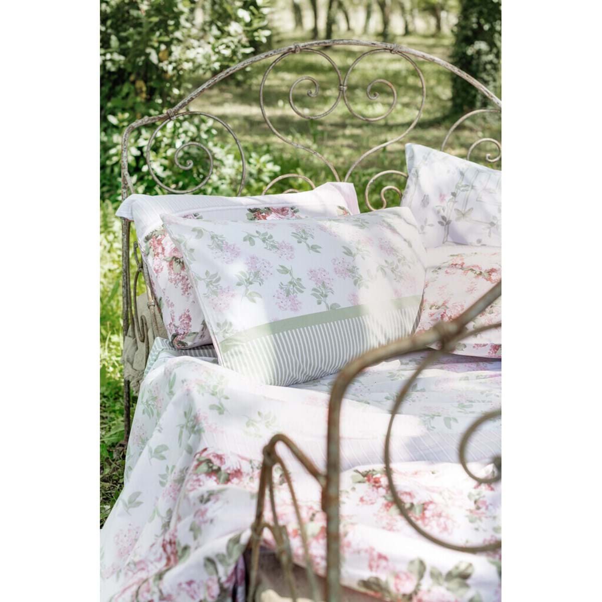 Completo letto 2 piazze Blanc Mariclo Rose Fusion Collection