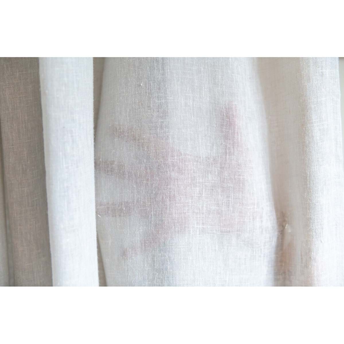 Tenda tendone Blanc Mariclo' serie Birkin 140x290 cm.