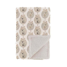 Carica l'immagine nel visualizzatore di Gallery, Plaid sherpa Blanc Mariclo Lovely Pets 440 gsm 140×170