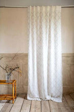 Carica l'immagine nel visualizzatore di Gallery, Coppia tenda tendone Blanc Mariclo' Natural View Collection 140x290cm. avorio