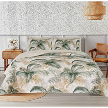 Carica l'immagine nel visualizzatore di Gallery, Trapuntino boutis matrimoniale Blanc Mariclo' + 2 copriguanciali