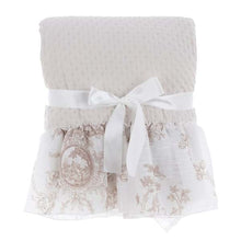 Carica l'immagine nel visualizzatore di Gallery, TRAPUNTINA BOUTIS MATRIMONIALE CON GALA 20CM Blanc Mariclo'