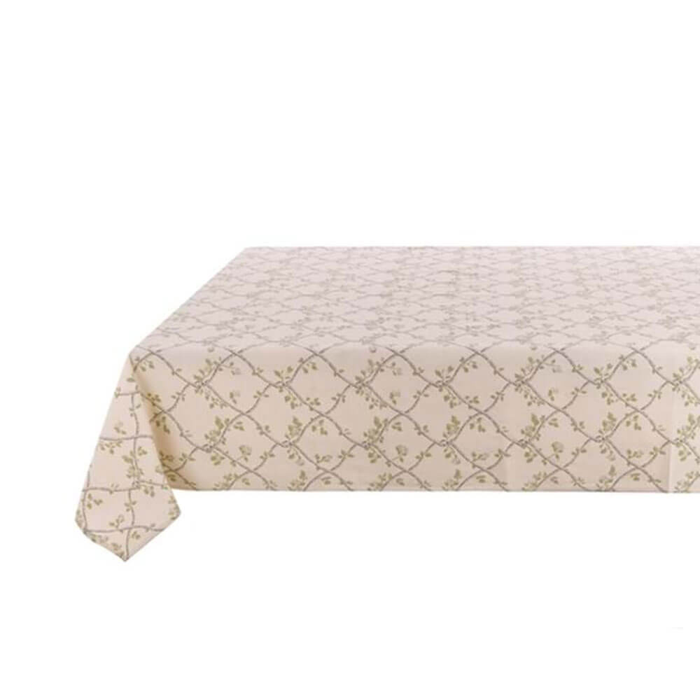 Blanc Mariclò Tovaglia Rami d’Amore 140x270 cm variante intrecci