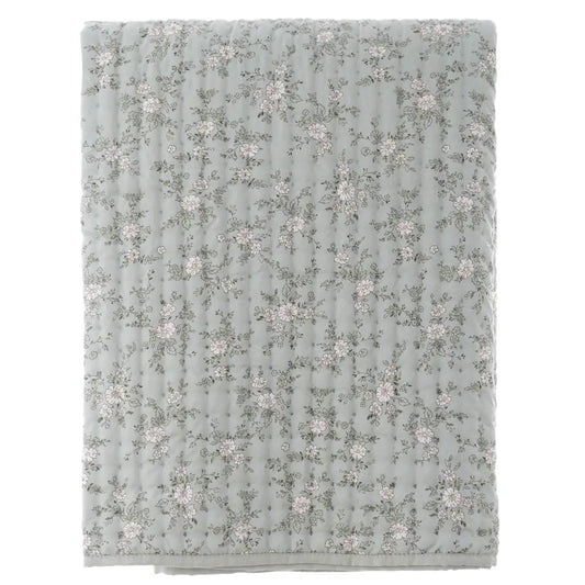 Blanc Mariclò Trapunta Hiver Fleuri con 2 Federe 260×260 cm