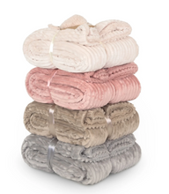 Carica l'immagine nel visualizzatore di Gallery, Plaid coperta matrimoniale sherpa Livigno