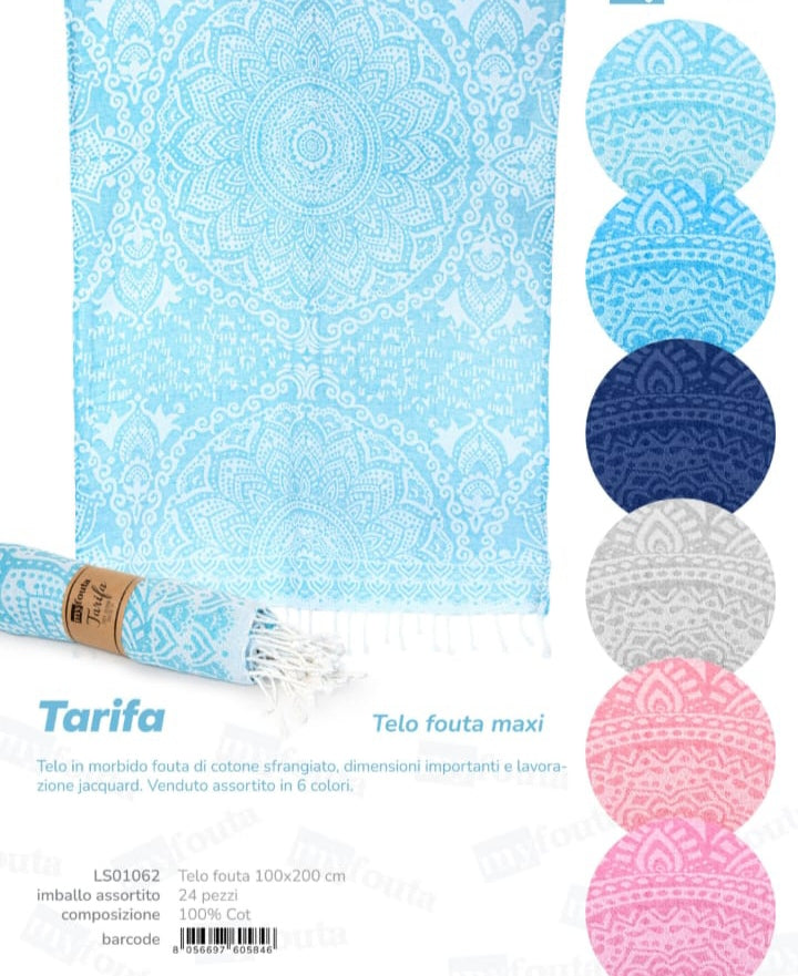 Telo mare fouta cotone 100%