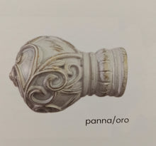 Carica l'immagine nel visualizzatore di Gallery, BASTONE TENDA SHABBY CHIC FERRO BATTUTO ESTENSIBILE 120 - 210