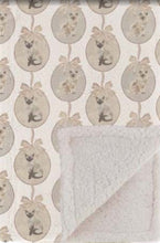 Carica l'immagine nel visualizzatore di Gallery, Plaid sherpa Blanc Mariclo Lovely Pets 440 gsm 140×170