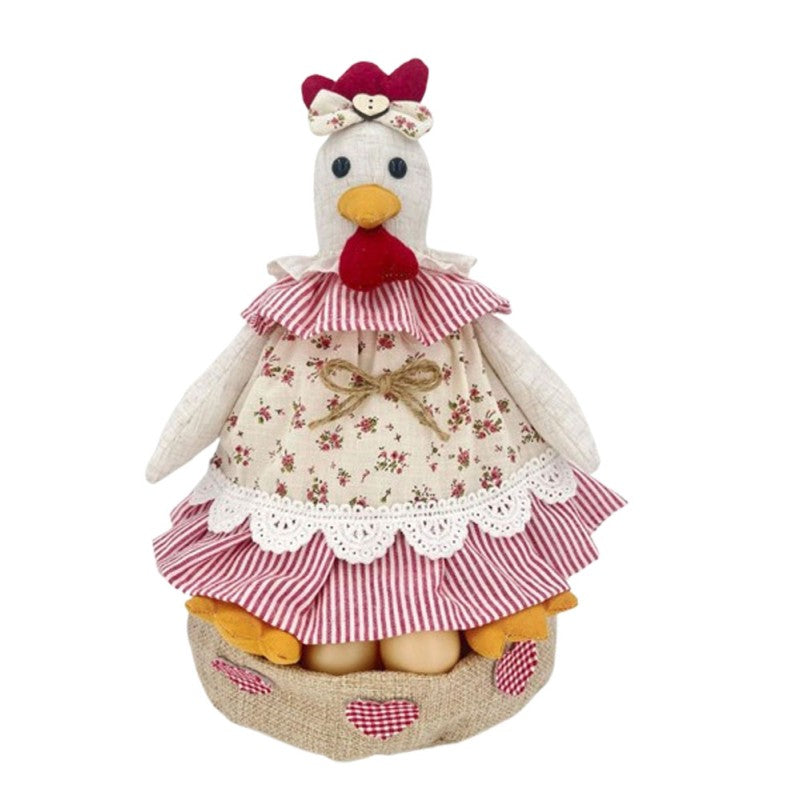 FERMAPORTA IN STOFFA GALLINA