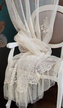 Carica l'immagine nel visualizzatore di Gallery, TENDA PIZZO ANDROMEDA L'ATELIER17 140X290cm. Avorio o Bianco