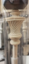 Carica l'immagine nel visualizzatore di Gallery, BASTONE TENDA SHABBY CHIC FERRO BATTUTO ALLUNGABILE 120-210 SCETTRO COLLECTION