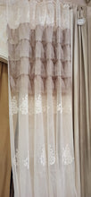 Carica l'immagine nel visualizzatore di Gallery, TENDA TENDONE PIZZO SERIE ANDROMEDA BICOLOR L'ATELIER17 140X290cm.