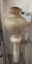 Carica l'immagine nel visualizzatore di Gallery, BASTONE TENDA SHABBY CHIC FERRO BATTUTO ALLUNGABILE 120-210 SCRIGNO COLLECTION
