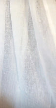 Carica l'immagine nel visualizzatore di Gallery, TENDA TENDONE BLANC MARICLO' SERIE ALINARI 145X290 h CON PASSANTI EFFETTO LINO