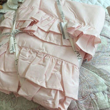 Carica l'immagine nel visualizzatore di Gallery, LENZUOLA Letto singolo PURO COTONE L'ATELIER17 SERIE BRIGITTE MADE IN ITALY