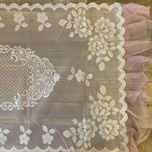 Carica l'immagine nel visualizzatore di Gallery, RUNNER CENTROTAVOLA SHABBY CHIC 50X150 PIZZO L'ATELIER17 SERIE ANDROMEDA