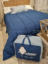 Carica l'immagine nel visualizzatore di Gallery, Trapunta 1 piazza e mezzo Double Color Piucchepiumino 5 colori misure 220x260