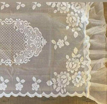 Carica l'immagine nel visualizzatore di Gallery, RUNNER CENTROTAVOLA SHABBY CHIC 50X150 PIZZO L'ATELIER17 SERIE ANDROMEDA