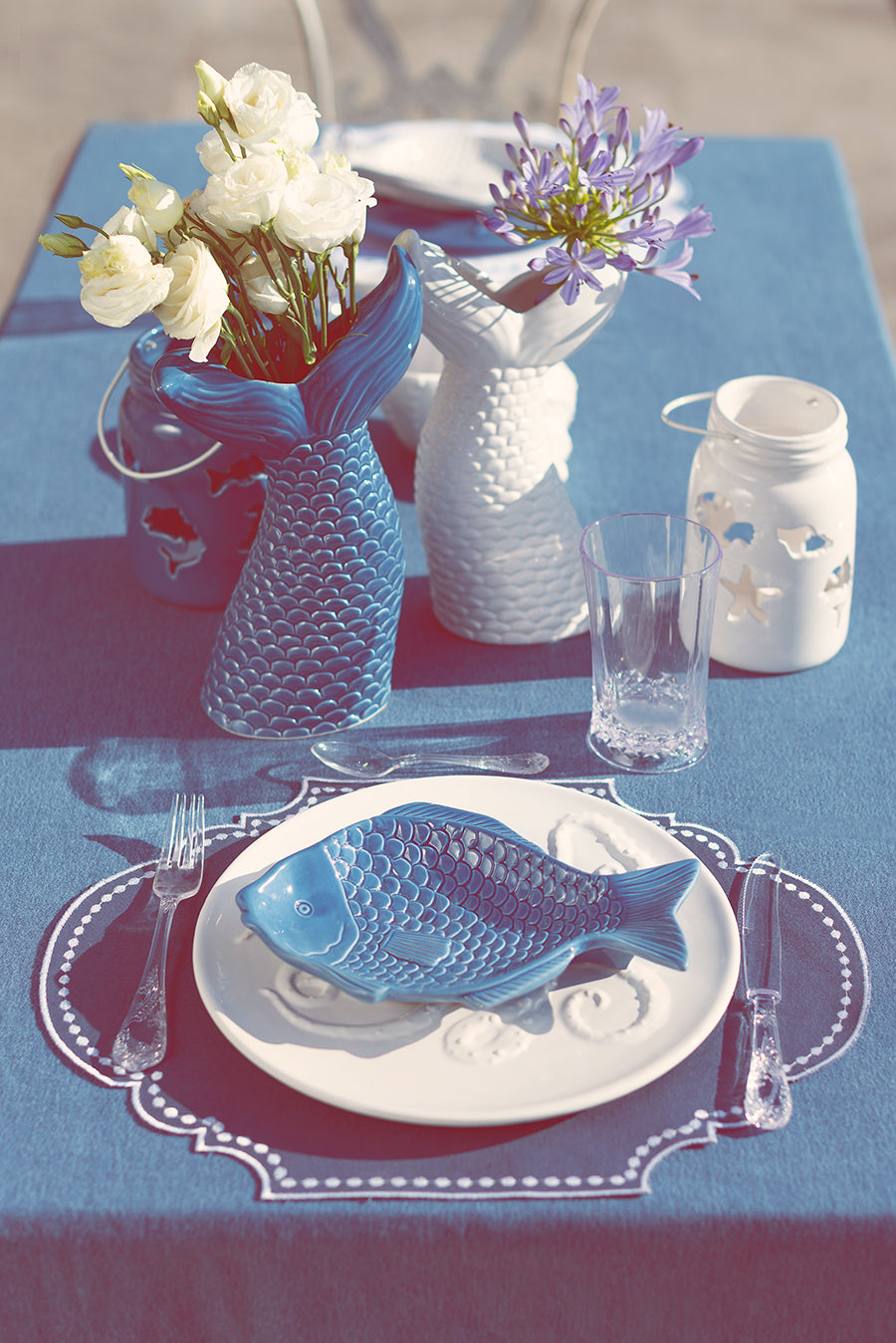 BLUE & WHITE... I Colori dell'Estate.