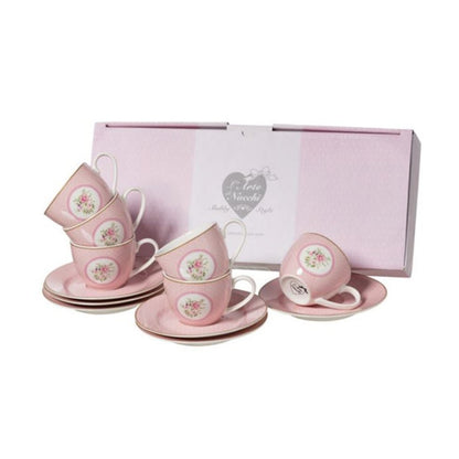 L'Arte di Nacchi set di 6 tazzine da caffe' in gift box