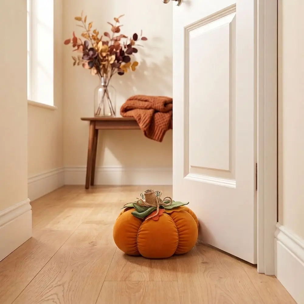 Zucca decorativa fermaporta