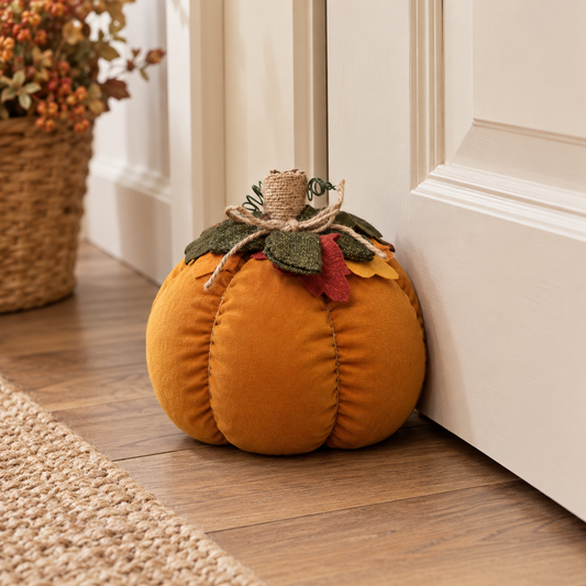 Zucca decorativa fermaporta