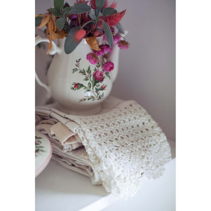 Set 3 canovacci cucina in cotone Blanc Mariclo'