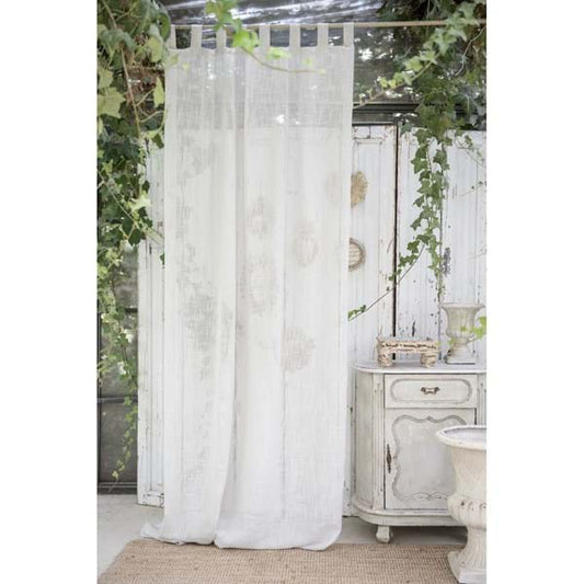 Tenda tendone Blanc Mariclo' serie Priscilla 140x290cm.