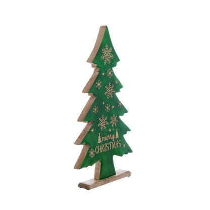 Decoro Albero Blanc Mariclo Calicanto d’inverno legno smaltato