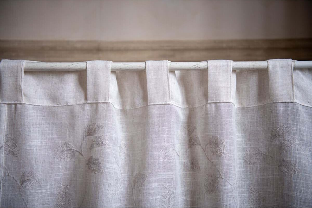 Tenda tendone Blanc Mariclo' Natural View Collection 140x290cm. avorio