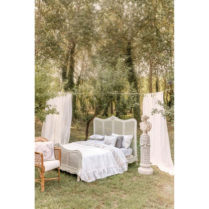 TRAPUNTINA BOUTIS MATRIMONIALE CON GALA 20CM Blanc Mariclo'