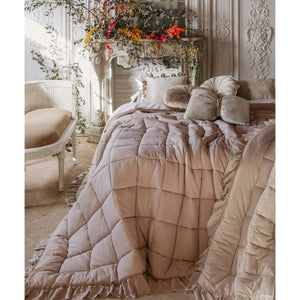 TRAPUNTA MATRIMONIALE CON GALE 300GSM BLANC MARICLO'