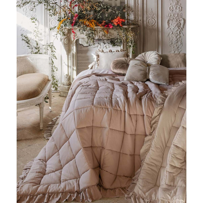 TRAPUNTA MATRIMONIALE CON GALE 300GSM BLANC MARICLO'