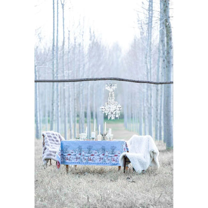 TOVAGLIA GOBELIN LUREX NATALE rettangolare