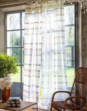 Tenda Blanc MariClo' Bolgheri bianca 145x290