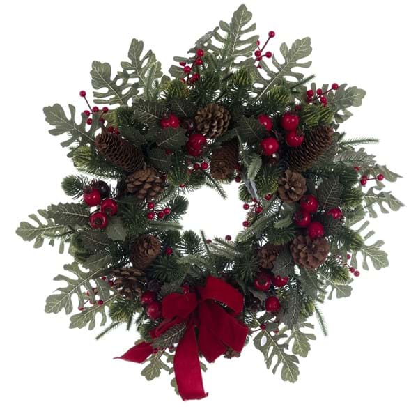 Decoro ghirlanda Natalizia Blanc Mariclo'