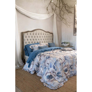 TRAPUNTA MATRIMONIALE CON GALE 370GSM BLANC MARICLO'