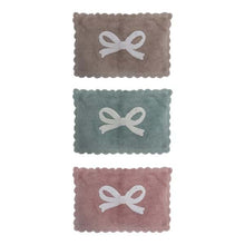 Carica l&#39;immagine nel visualizzatore di Gallery, Tappeto Bagno in Cotone con Fiocco 45×75- Blanc Mariclò
