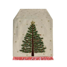 Carica l&#39;immagine nel visualizzatore di Gallery, Runner centrotavola con applicazioni Blanc Mariclo&#39;
