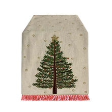 Carica l&#39;immagine nel visualizzatore di Gallery, Runner centrotavola con applicazioni Blanc Mariclo&#39;
