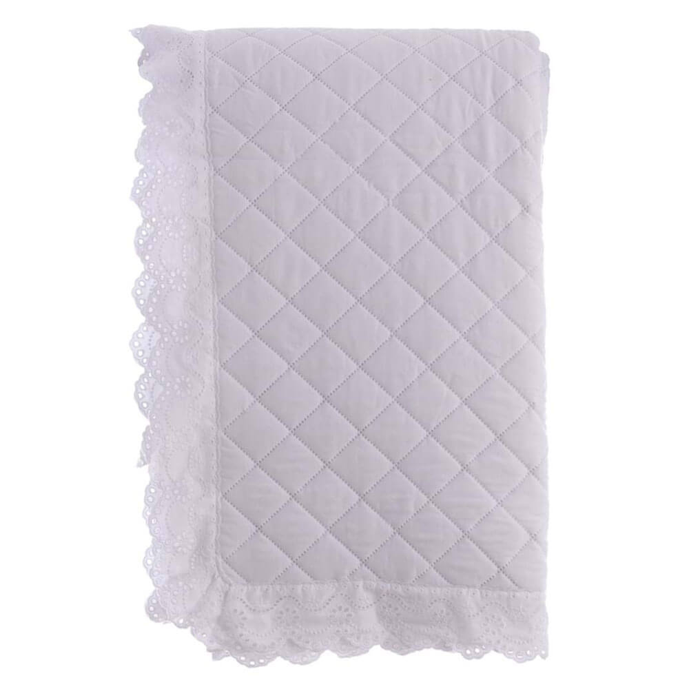 Blanc MariClo’ trapuntina matrimoniale 260×260 Estate di Sangallo + 2 federe