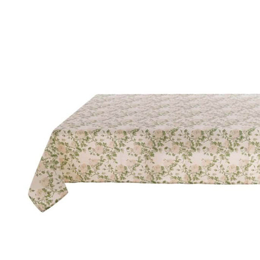 Blanc Mariclò Tovaglia Rami d’Amore 140x270 cm variante roselline