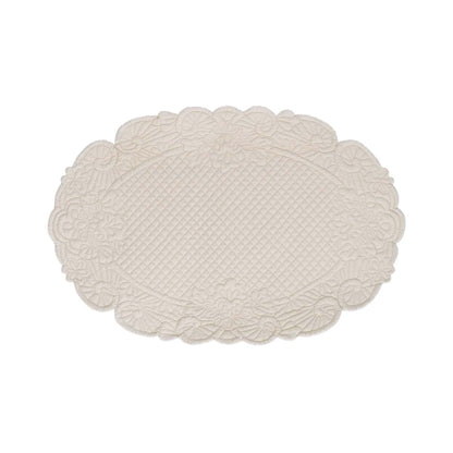 Tovaglietta ovale Blanc Mariclo'