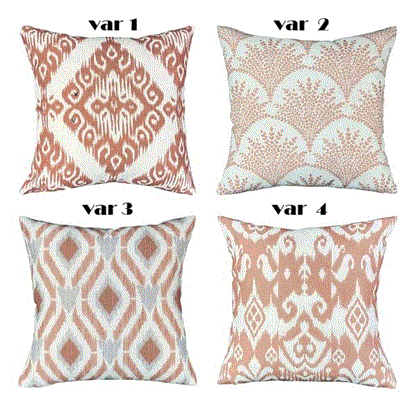 Cuscino arredo Blanc Mariclo' 45x45 cm. serie Sfumature d'Oriente