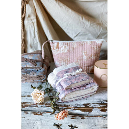 Completo letto matrimoniale Blanc Mariclo' serie Toile du Borgo