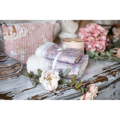 Completo letto matrimoniale Blanc Mariclo' serie Toile du Borgo