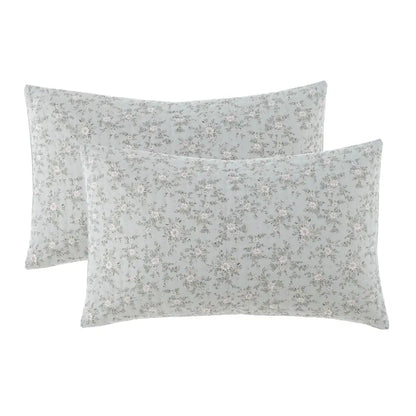 Blanc Mariclò Trapunta Hiver Fleuri con 2 Federe 260×260 cm